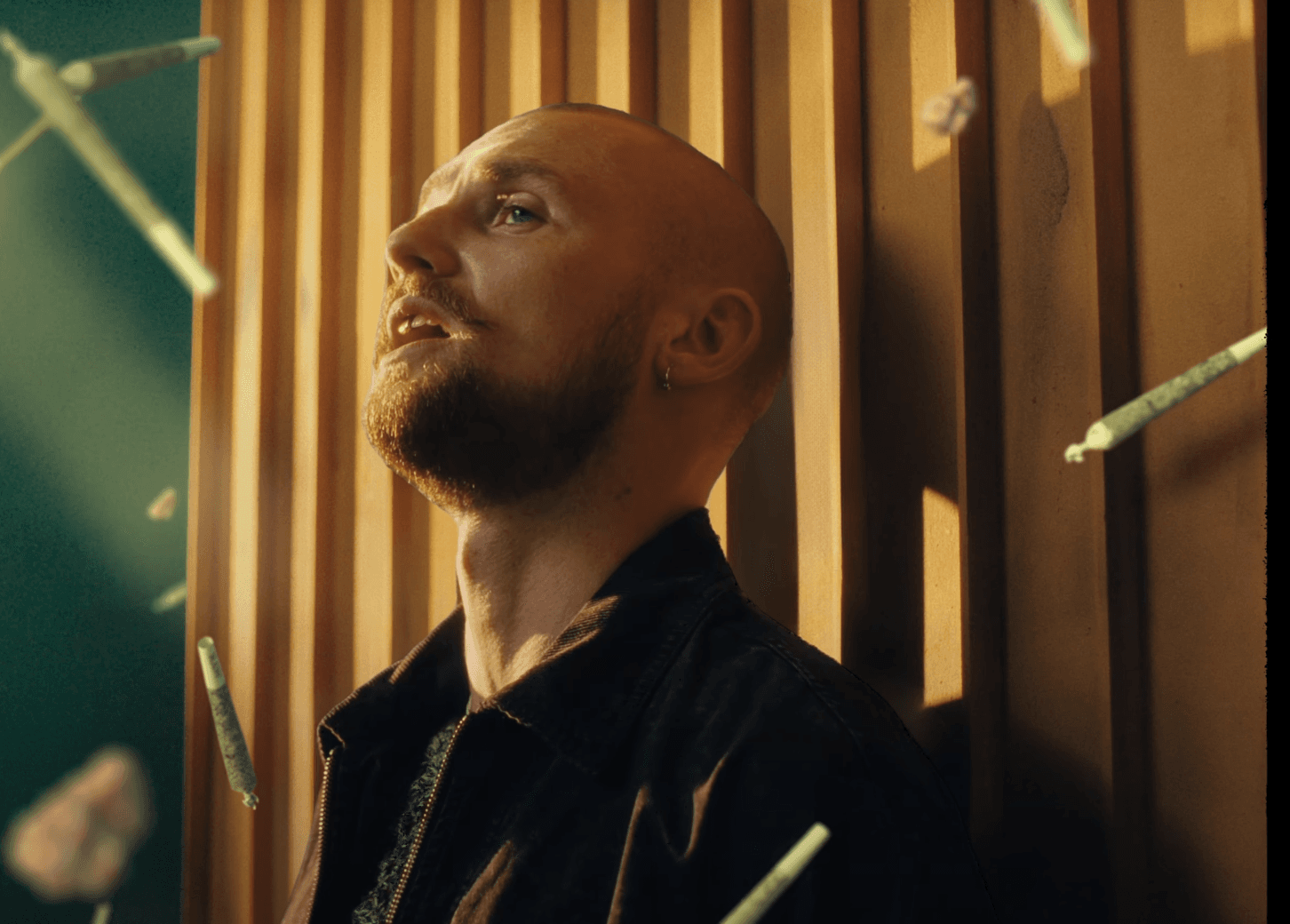 Screenshot from Most Days music video